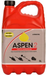ASPEN Alkilato benzinas 2 taktų varikliams 5L (paruoštas naudoti, su tepalo mišiniu) 1