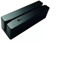 Deltacoimp Compact magnetic card reader with USB interface, lane 1 + 2 + 3, juodas Deltaco CMSR-33-USB / POS-420 1