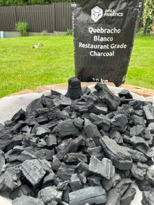 Profesionali medžio anglis RoosKCB Grill Fanatics White Quabracho 1317, 10 kg 2