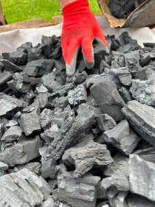 Profesionali medžio anglis RoosKCB Grill Fanatics White Quabracho 1317, 10 kg 5