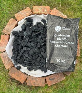 Profesionali medžio anglis RoosKCB Grill Fanatics White Quabracho 1317, 10 kg 6