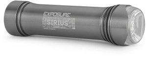 EXPOSURE LIGHTS miesto lempa Sirius Mk9 - with DayBright - Gun Metal Juodas 1
