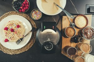 Severin WA 2125 Belgisches Waffeleisen 1