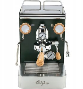 Elba Gentile tannengrün RAL6009 Siebträgermaschine 2