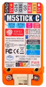 M5Stack M5StickC Plus2 – IoT kūrimo modulis – ESP32-PICO-V3-02 5