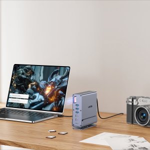 Stacja/replikator Unitek Universal DisplayLink Triple 4K USB-C/Thunderbolt (D1135AGY01) 11