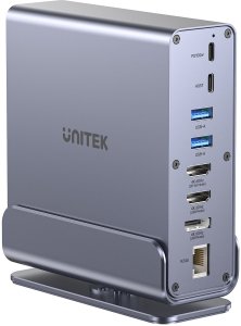 Stacja/replikator Unitek Universal DisplayLink Triple 4K USB-C/Thunderbolt (D1135AGY01) 2