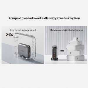 Ładowarka Unitek P1234AGY01-EU 2x USB-A 3x USB-C 2.5 A (P1234AGY01-EU) 9