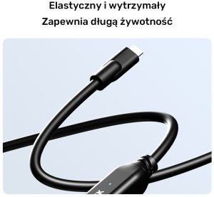 Kabel USB Unitek USB-C - USB-C 5 m Czarny (U1335ABK01) 6