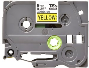 G&G Schriftband 9mm x 8m sw - gb Komp. m. Brother TZe-621 2