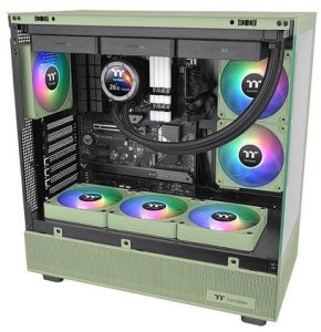 Wentylator Thermaltake CT140 EX Reverse ARGB Sync 3-pack zielony (CL-F199-PL14MG-A) 3