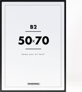 Pagaminta Lietuvoje Rėmas 50x70, 1218 juodas 1