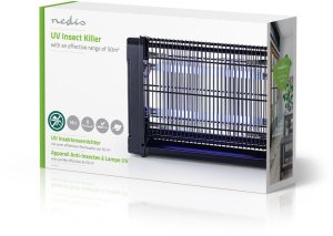 Lampa owadobójcza Nedis 16W 50 m2 czarna 3