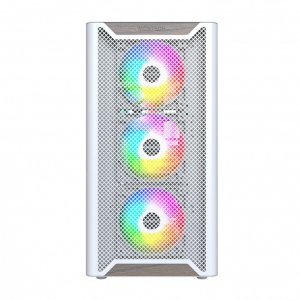 Obudowa Montech XR Wood biała ARGB 2