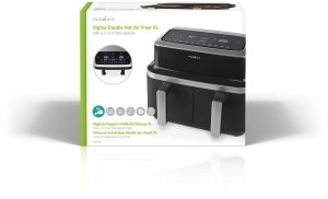 Frytkownica beztłuszczowa Nedis Frytkownica beztłuszczowa 2x4,2l KAAF320BK 18