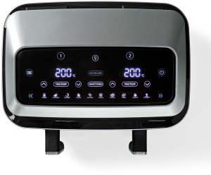 Frytkownica beztłuszczowa Nedis Frytkownica beztłuszczowa 2x4,2l KAAF320BK 4