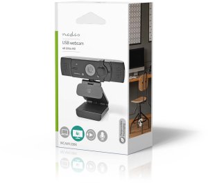 Kamera internetowa Nedis Kamerka internetowa Full HD 60fps / 4K 30fps czarna 9