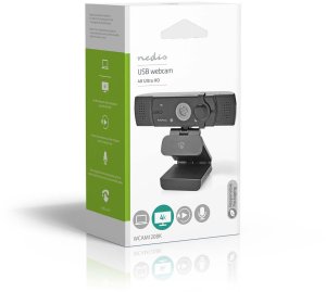 Kamera internetowa Nedis Kamerka internetowa Full HD 60fps / 4K 30fps czarna 10