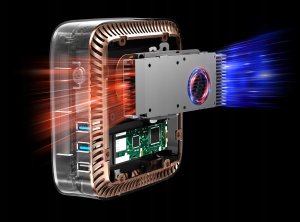 Mini PC Blackview MP60 N150/16GB/SSD 512GB/Win 11 Pro czarny 4