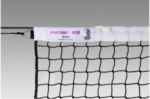 Teniso tinklas POKORNY Econom 12,8x1,08m PE 1vnt. Black 1