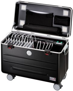 PARAT PARAPROJECT Case i16 f. 16 iPads Lightning 26,67cm 10,5Zoll iOS Charge&Sync ink USB-A auf Lightning Kabel schwarz 1