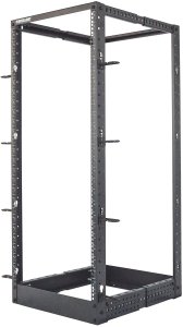 INTELLINET 48,3cm 19Zoll Laborgestell 48HE 4-Pfosten 559 bis 1023 (T) x 515 (B) x 2273 (H) mm unmontiert schwarz 1