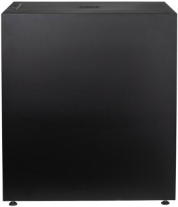 EFB 19Zoll Netzwerkschrank OFFICE SERIE 18HE 600X800 RAL9005 Schwarz IP20 komplett vormontiert und zerlegbar Glasfront 45KG Traglast 5
