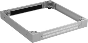 EFB Sockel Grau 100x800x1000mm fuer PRO Serie mit 4xnivelierbaren Sockelecken 4xBlenden 1xperforiert 1xBuerstenleiste 2xgeschlossen 1