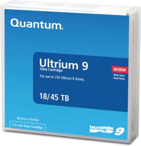 QUANTUM LTO Ultrium 9 WORM Media Cartridge only orderable in a pack of 20 1