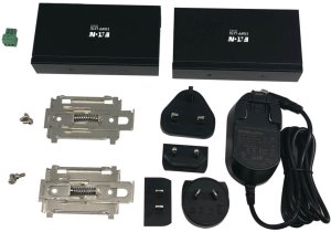 Eaton EATON TRIPPLITE 1-Port Industrial USB over Cat6 Extender ESD Protection PoC USB 2.0 Mountable 330ft. 100m TAA 2