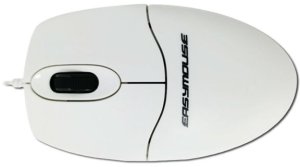 GETT GCQ EasyMouse Kunststoff-Maus mit Scrollrad IP68 wasserdicht desinfizierbar optisch USB Farbe weiss 1