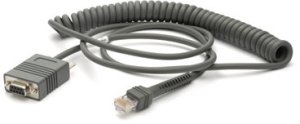 RS232 Cable - 2.7 m - DB-9 - RS-232 - Grey 1