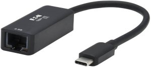 EATON TRIPPLITE USB-C to RJ45 Gigabit Ethernet Network Adapter M/F - USB 3.2 Gen 1 2,5 Gbps Ethernet 1