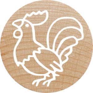 COLOP WOODIES Stempel-Set "farm Animation" retail 10