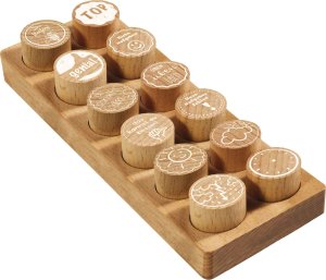 COLOP WOODIES Stempel-Set "Lehrer-Motiv" retail 1