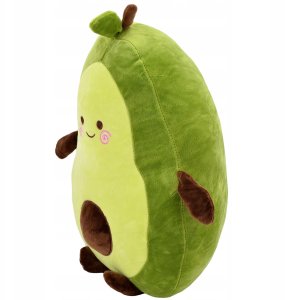 OGROMNA MASKOTKA PLUSZOWA PODUSZKA PLUSZAK AWOKADO MIŁA W DOTYKU GIGANT 3