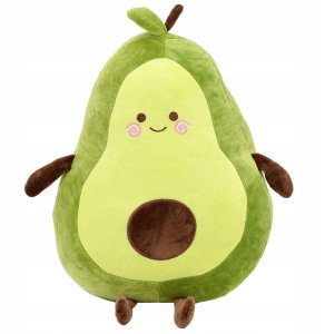 OGROMNA MASKOTKA PODUSZKA PLUSZAK AWOKADO MIŁA W DOTYKU GIGANT 4