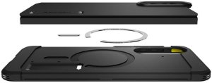 Spigen Tough Armor MagSafe - Etui do Samsung Galaxy S25 Edge (Black) 8