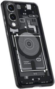 Spigen Ultra Hybrid Mag MagSafe - Etui do Samsung Galaxy S25 Edge (Zero One Black) 7