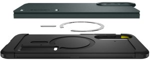 Spigen Spigen Tough Armor MagSafe - Etui do Samsung Galaxy S25 Edge (Abyss Green) 8