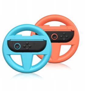 2x Kierownica Uchwyt Nintendo Switch 2 / Nsw2 Niebieski Czerwony Mario Kart / Jys-ns2261 10
