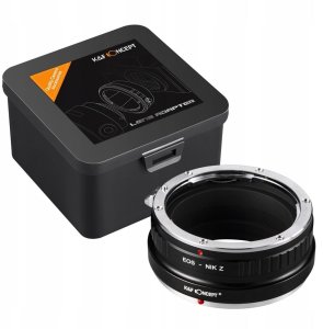 Kf Adapter Obiektyw Canon Eos Ef Ef-s Na Nikon Z Z5 Z6 Z7 Z9 Z30 Z50 Zf Z8 Zfc / Kf06.367 4