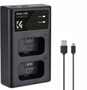 Podwójna Ładowarka Usb Do Np-fw50 Sony A6000 A6500 A6300 A6400 A7 R S Ii / Kf28.0009 1