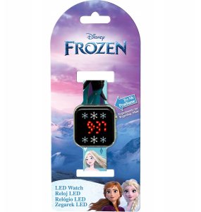 Cyfrowy Zegarek Led Na Rękę Dziecięcy Dla Dziecka Kraina Lodu Frozen Elsa / Fzn4918ku / Kraina Lodu 4