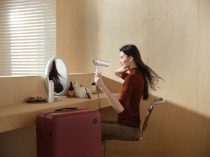 Suszarka Jonowa do Włosów MOVA Flip 10 Biała Lokówka Efekt Coandy 3 Końcówki 7