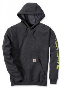 Bluza Carhartt Mid Signature Sleeve Logo Carbon 1