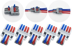 Zestaw szybkozłączy elektrycznych 22 szt. 2