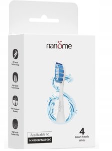 Końcówki do szczoteczki Nandme NX8000/NX9000- 4szt 2