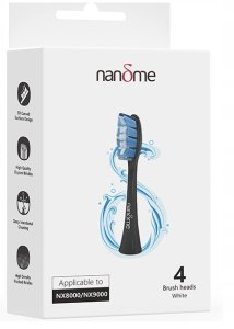 Końcówki do szczoteczki Nandme NX8000/NX9000- 4szt 2