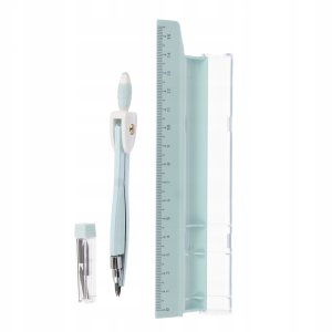 CYRKIEL MET LINIJKA PASTEL BLUE STK B/C 12/288 3